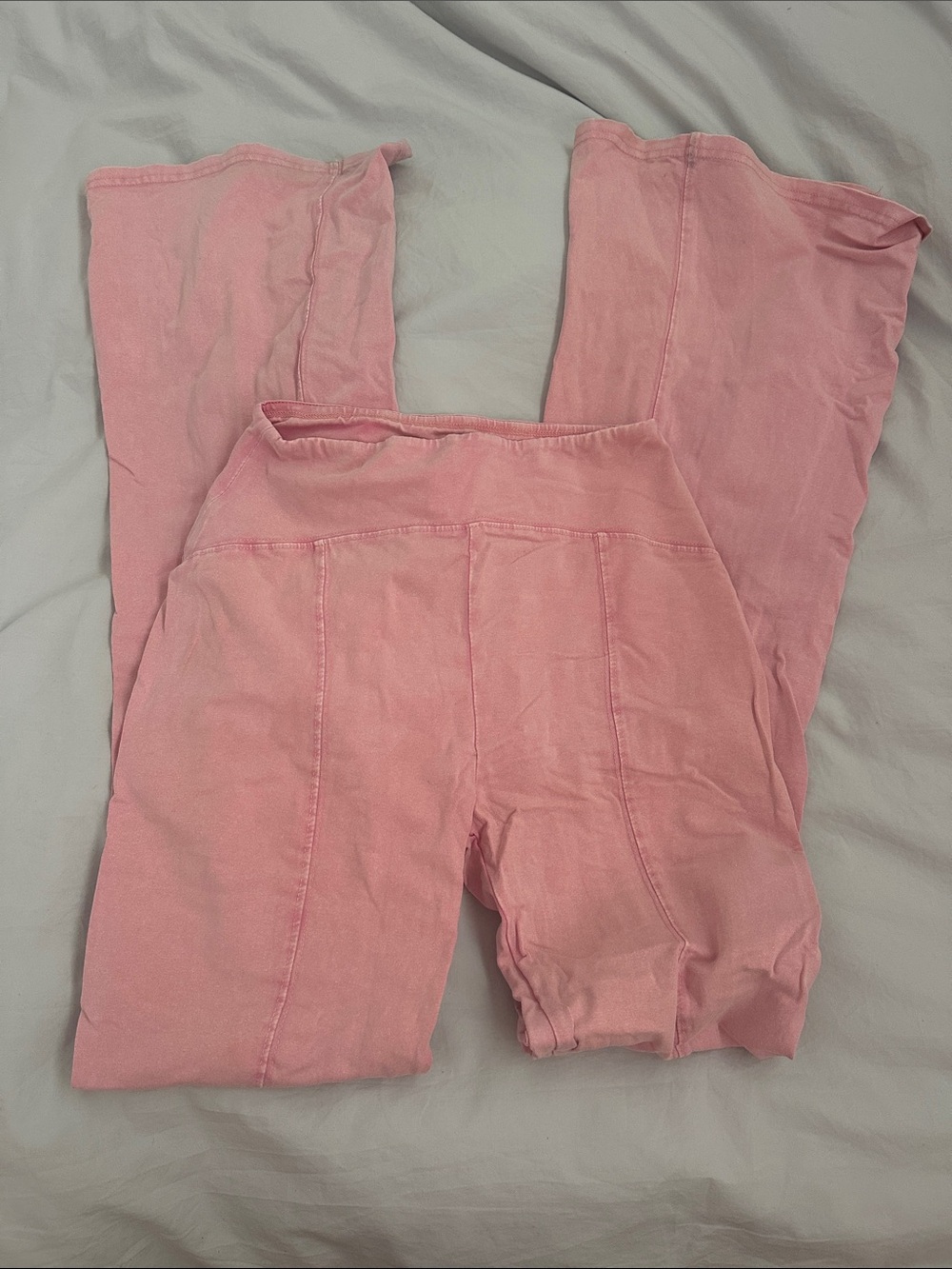 Urban Outfitters Pink Boot Cut Flare Pants